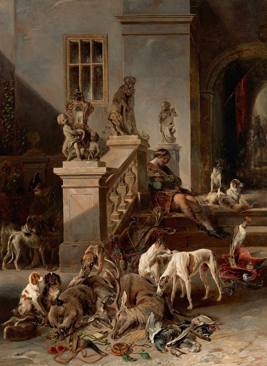 Byttet av Johann Matthias Ranftl