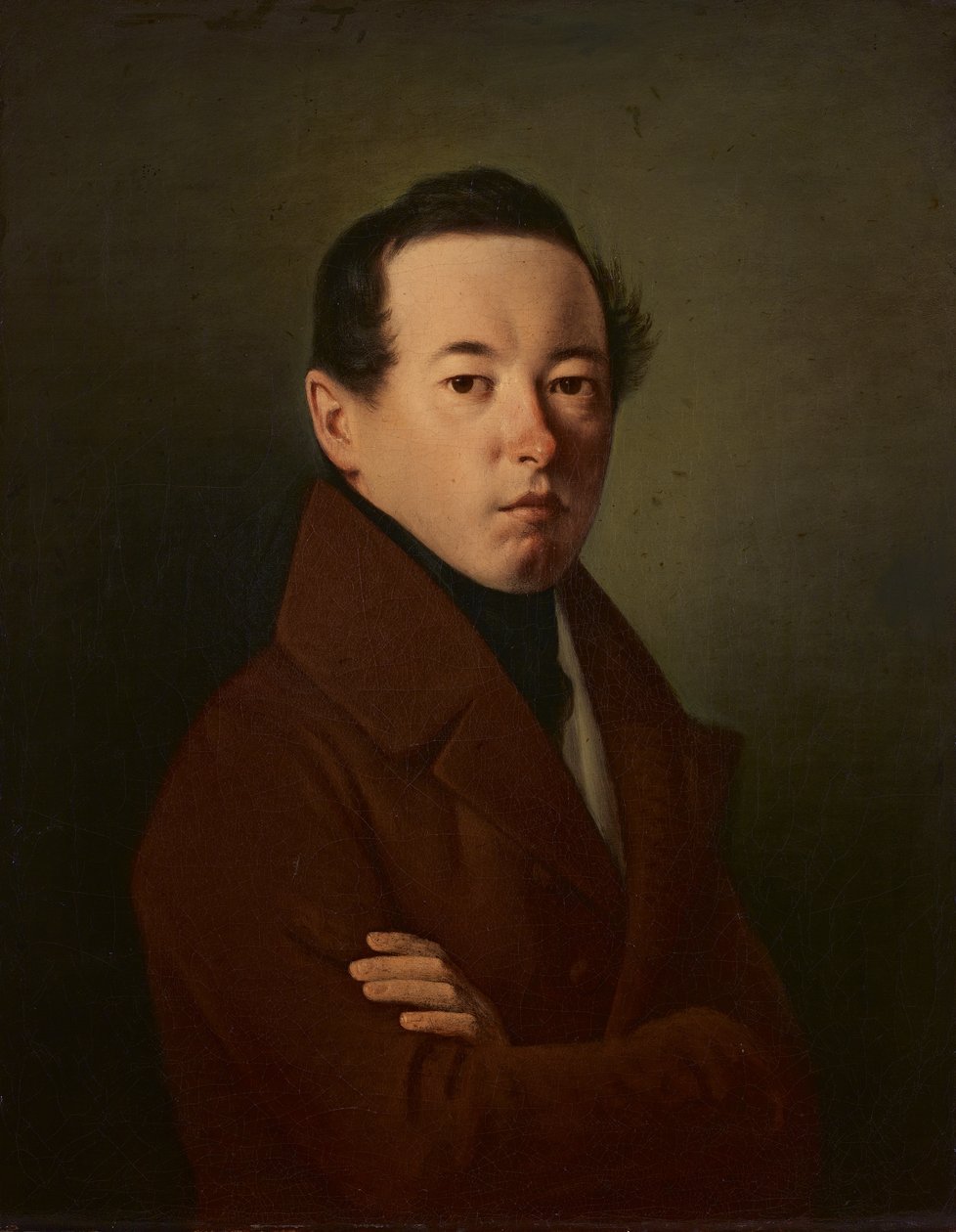 selvportrett (?) av Johann Michael Neder