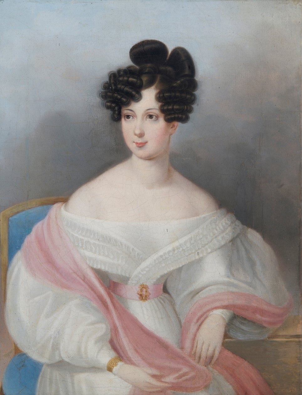 Grevinne Claudine Rhedey de Kis-Rhede av Johann Nepomuk Ender