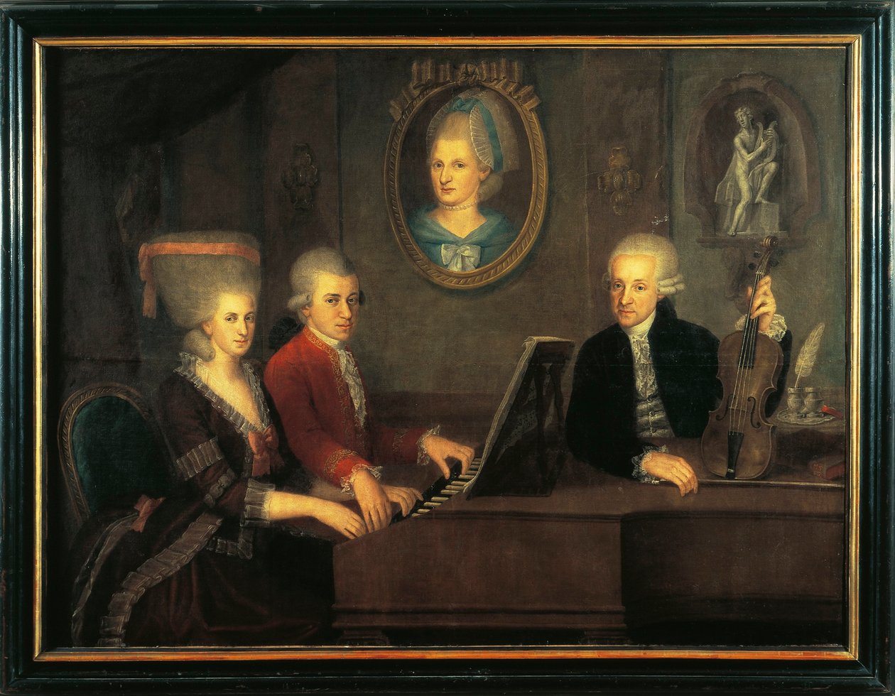 Østerrike, Salzburg, Mozart-familien av Johann Nepomuk della Croce