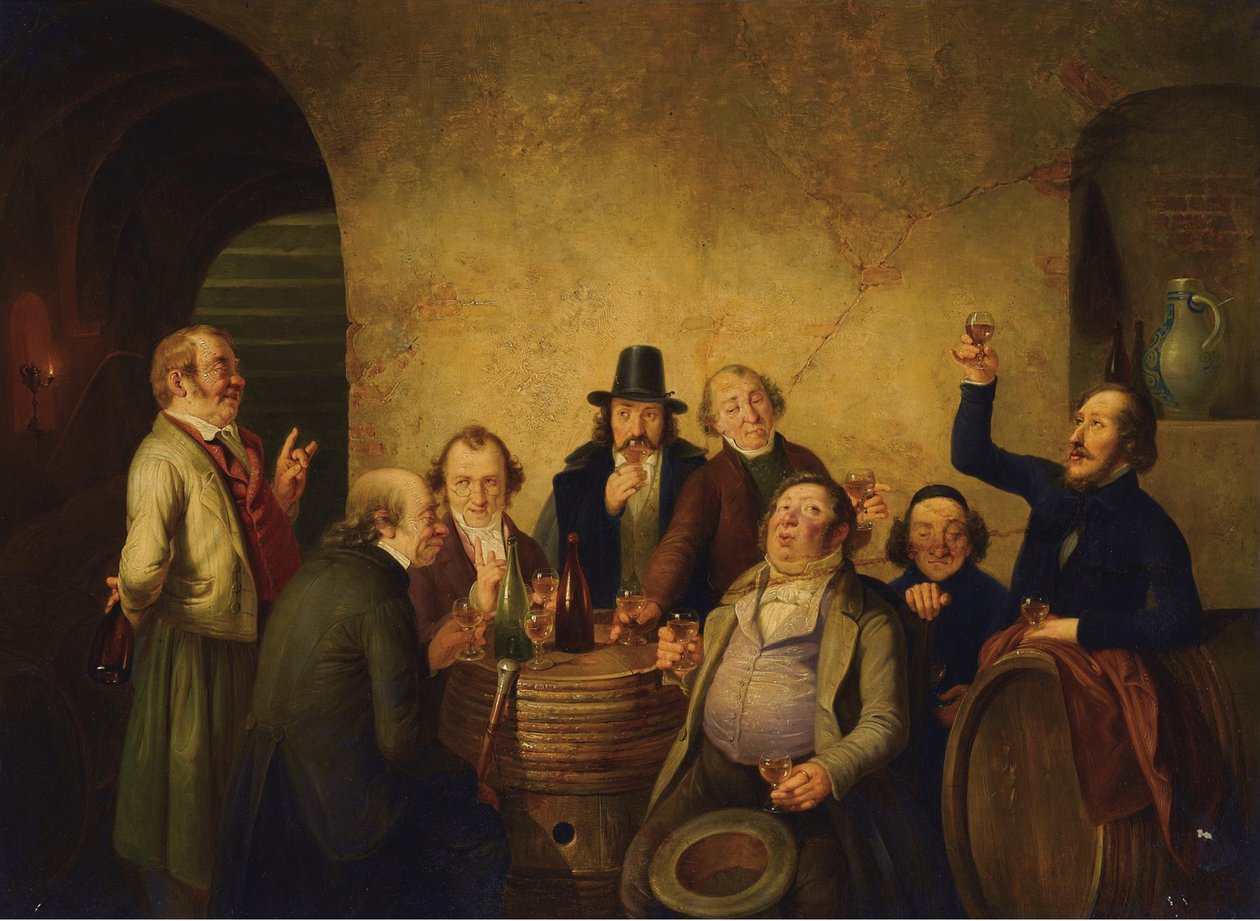 Vinsmaking av Johann Peter Hasenclever