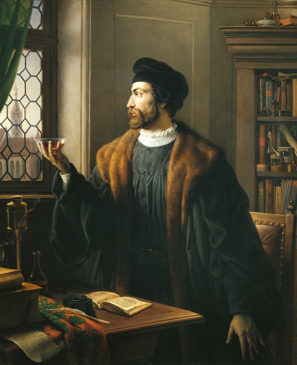 Faust påskemorgen, av Johann Peter Krafft (1780-1856), olje på lerret av Johann Peter Krafft