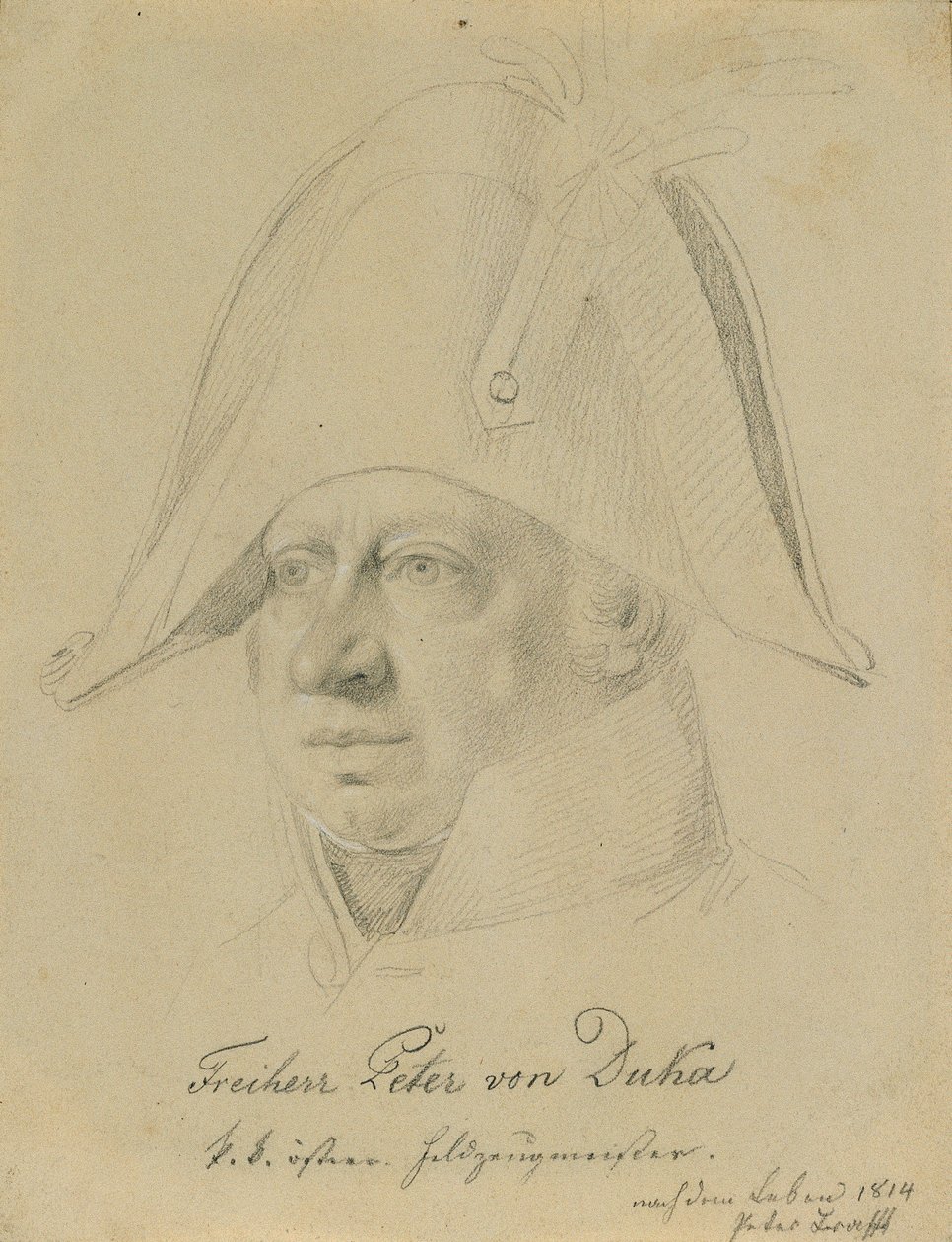 Baron Peter von Duka av Johann Peter Krafft