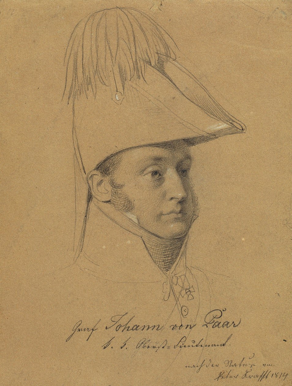 grev Johann von Paar av Johann Peter Krafft