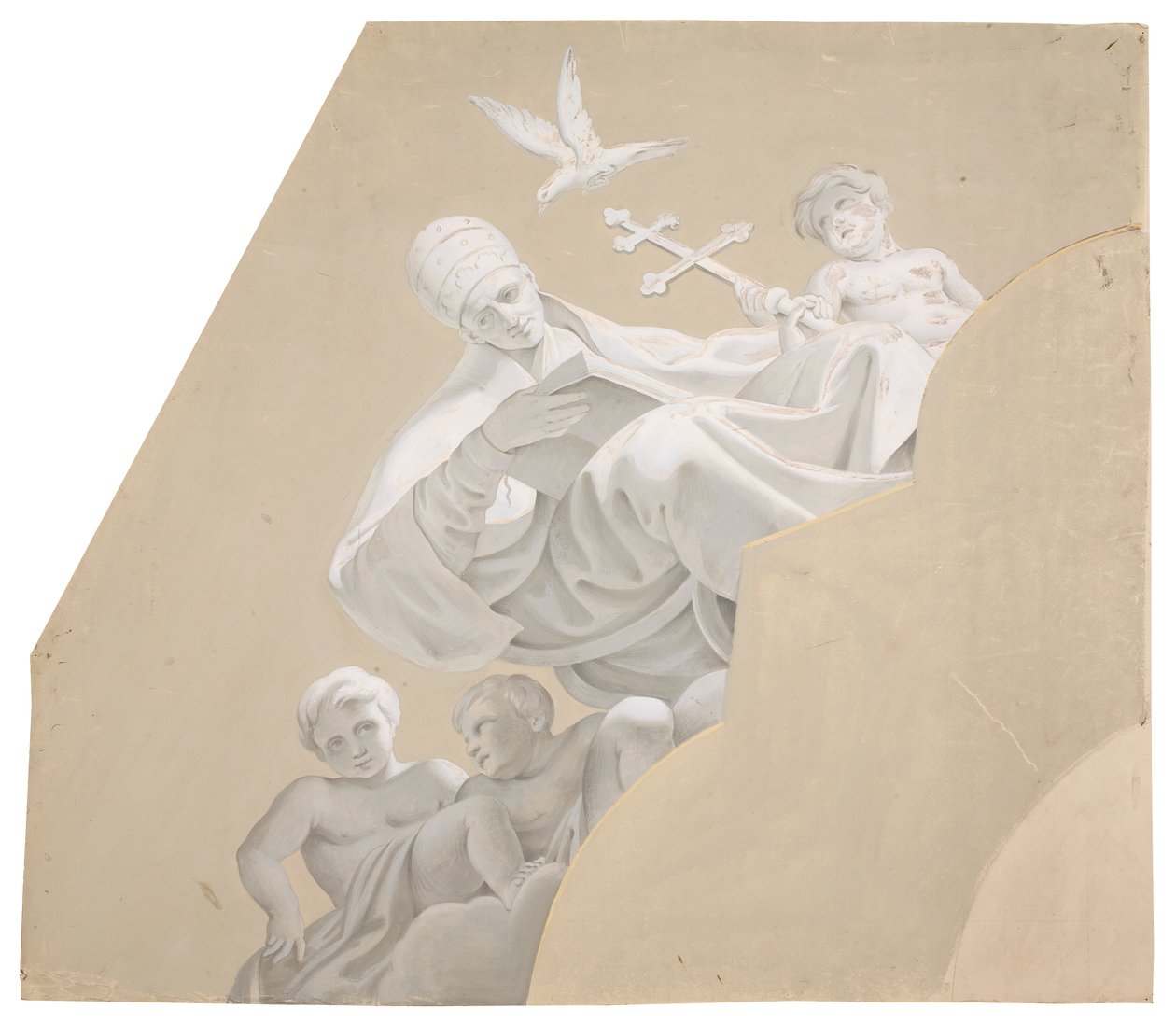 Saint Gregory av Johann Peter Krafft