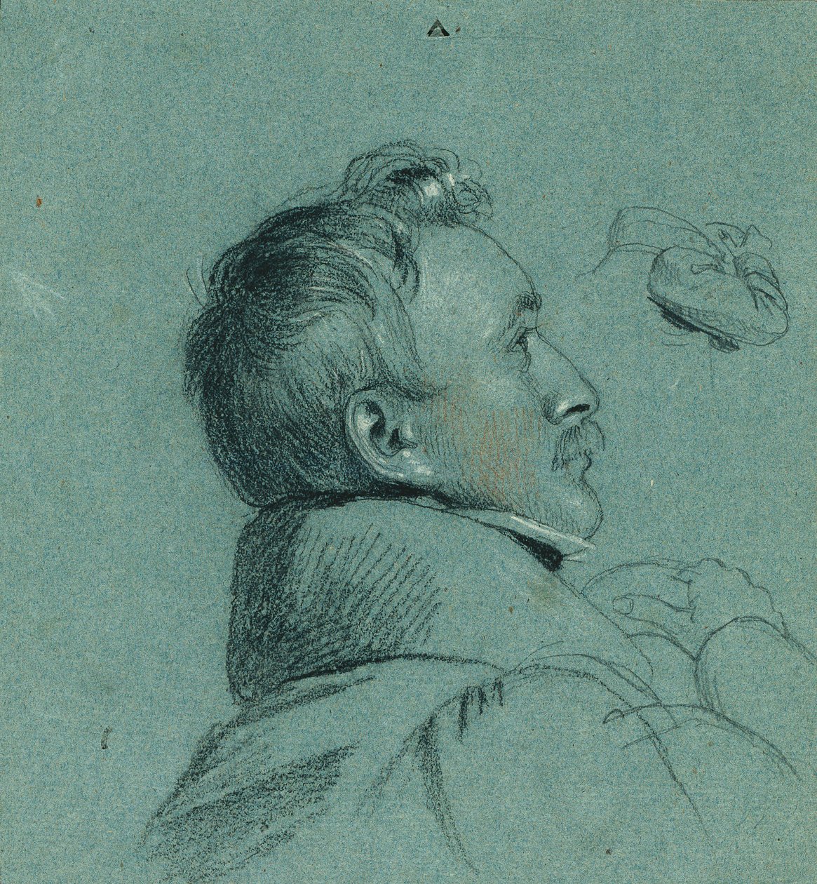 Hovedstudie for "Return of Emperor Franz from Pressburg" av Johann Peter Krafft