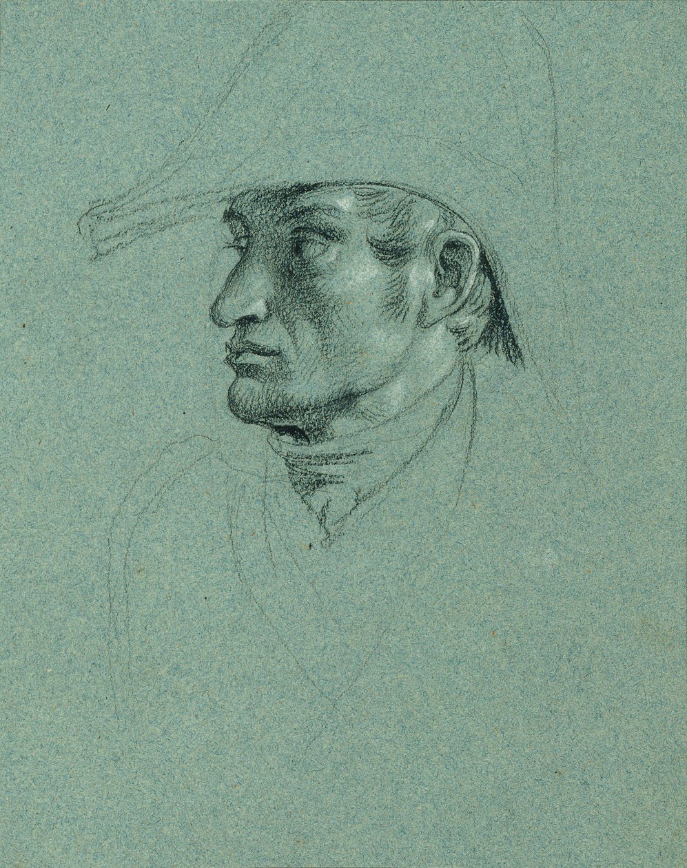 Hovedstudie for "Return of Emperor Franz from Pressburg" av Johann Peter Krafft