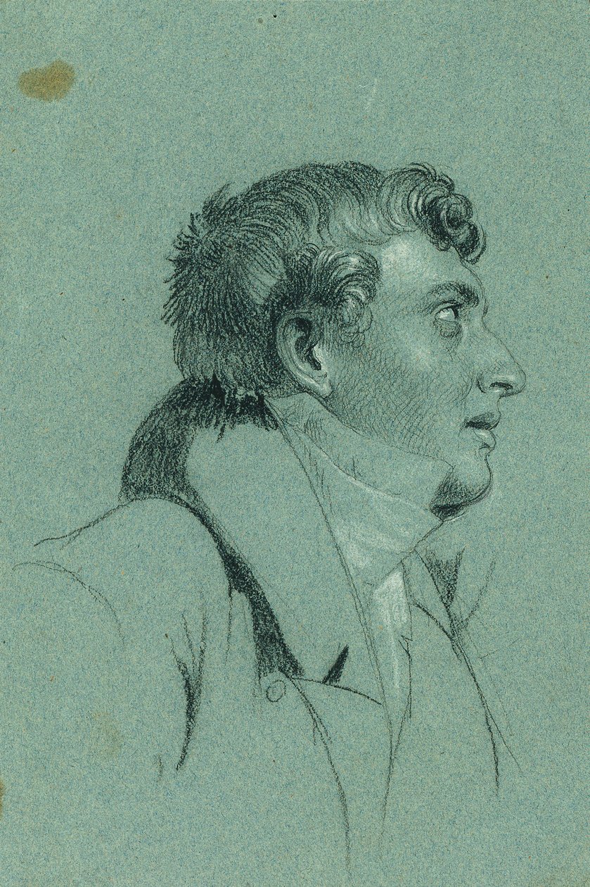 Hovedstudie for "Return of Emperor Franz from Pressburg" av Johann Peter Krafft