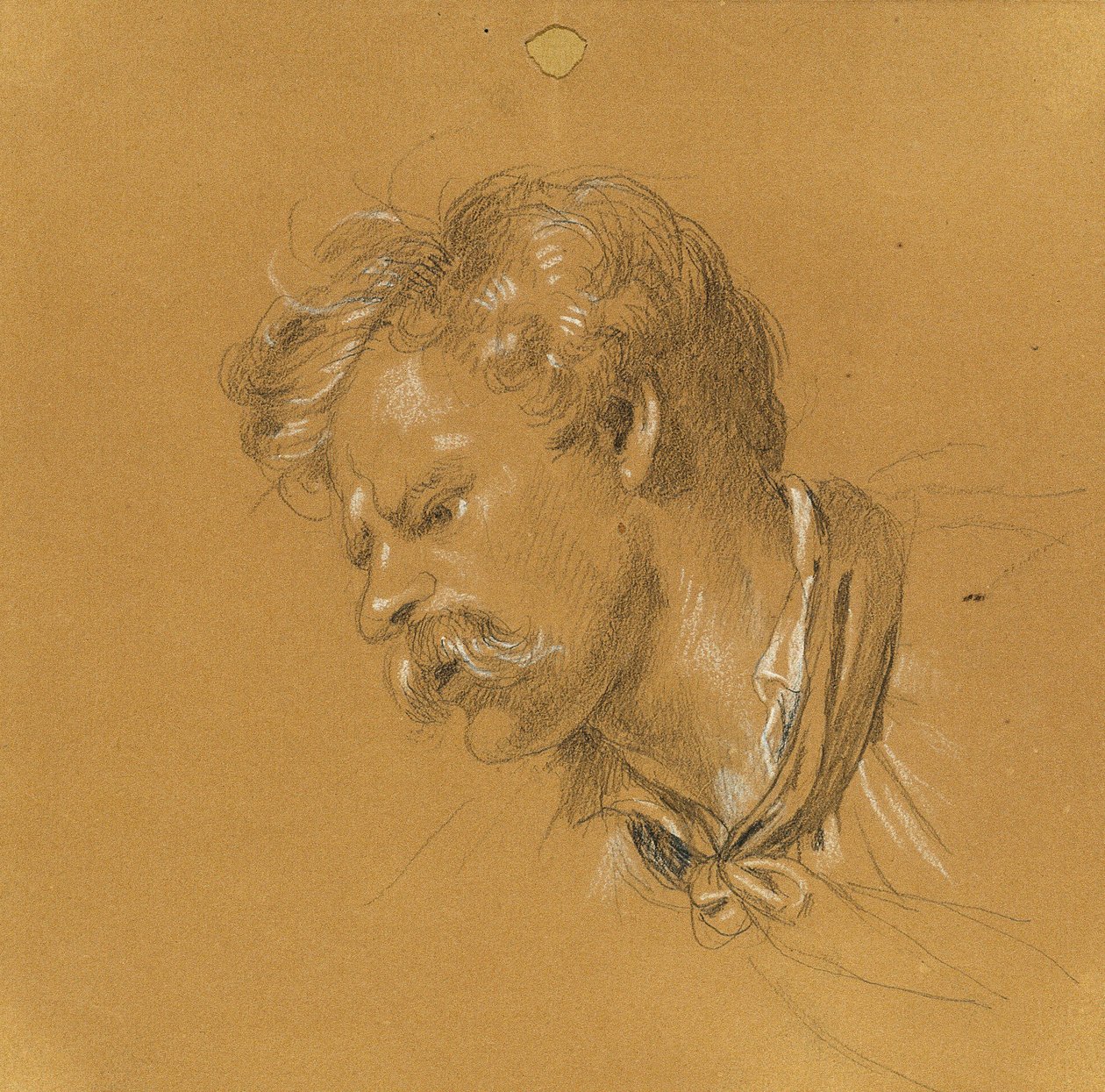 Hovedstudie for "Scene fra Tyrolean Freedom Fight" av Johann Peter Krafft
