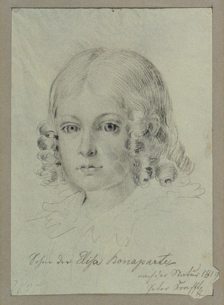 Sønn av Elisa Bonaparte av Johann Peter Krafft