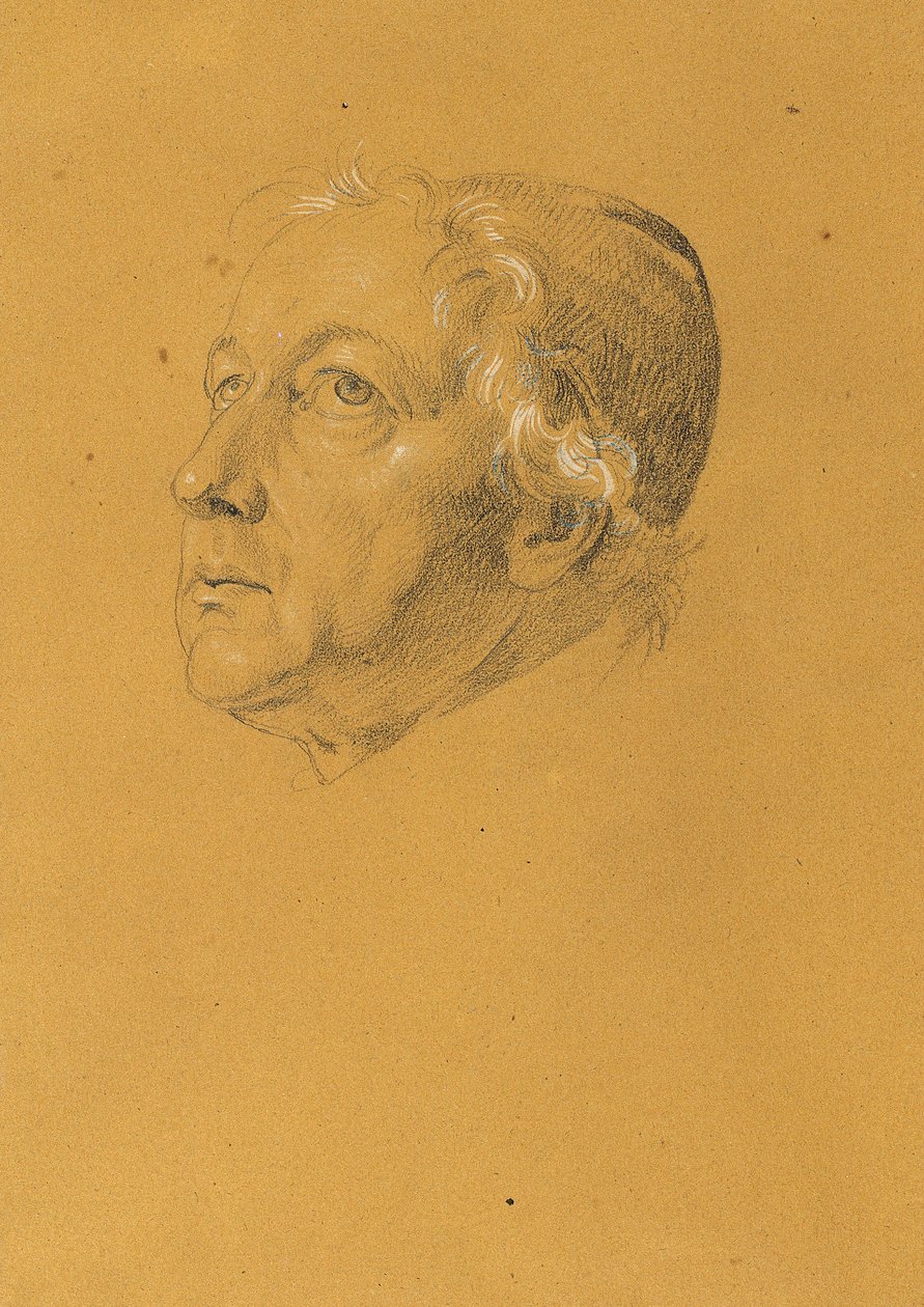 Studie om "Manfreds dødstime" av Johann Peter Krafft