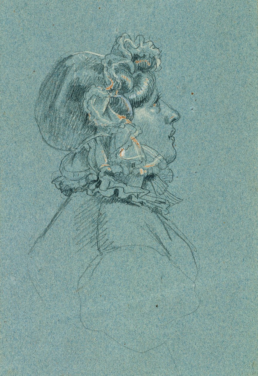 Studie om "Return of Emperor Franz from Pressburg" av Johann Peter Krafft
