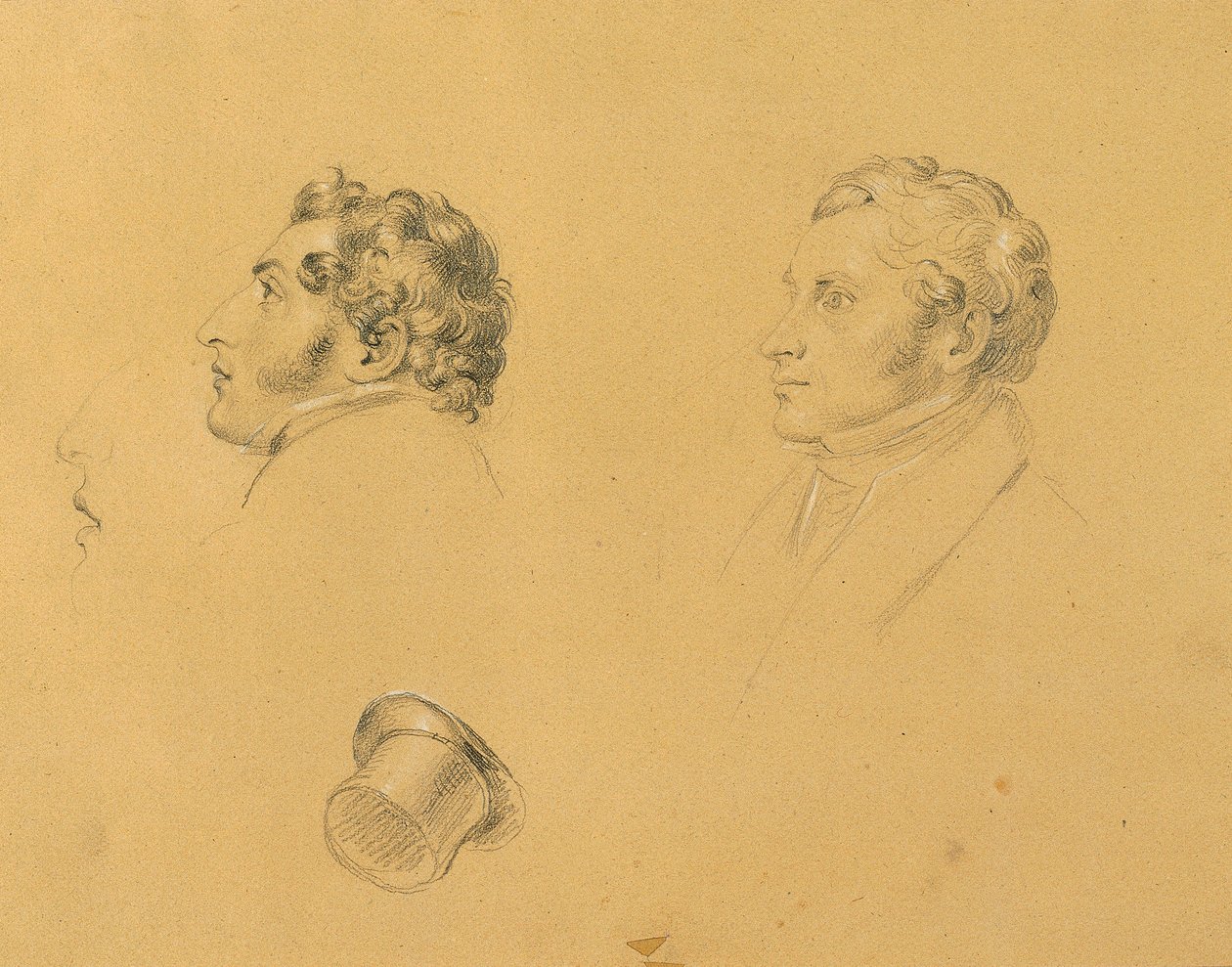 Studie om "Inngangen etter freden i Paris" av Johann Peter Krafft