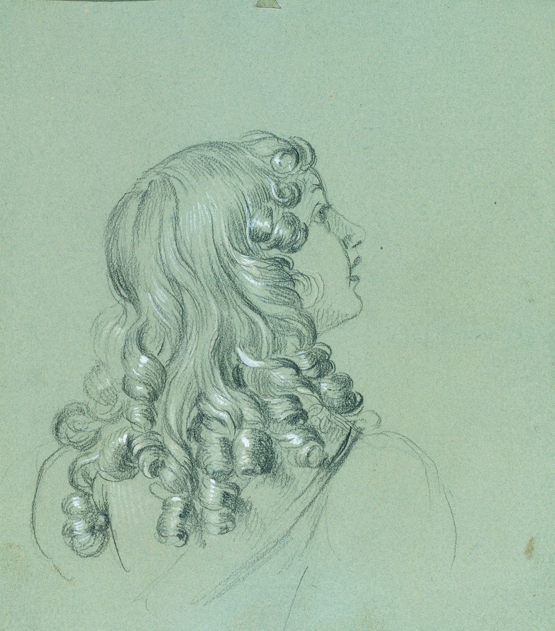 Kvinnelig studie om "Entry after the Peace of Paris" av Johann Peter Krafft