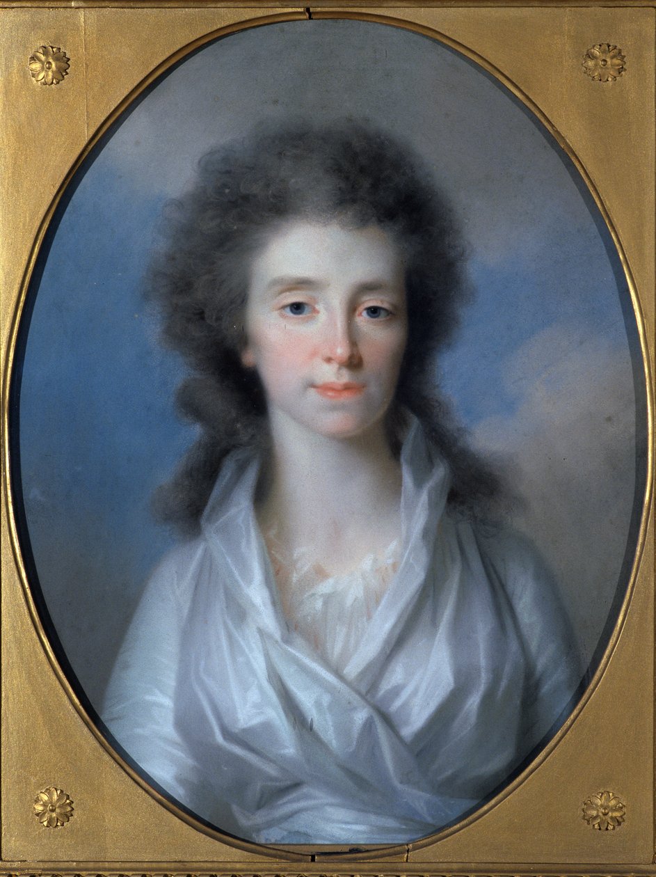 Luise, storhertuginne av Saxe-Weimar-Eisenach av Johann Philipp Bach