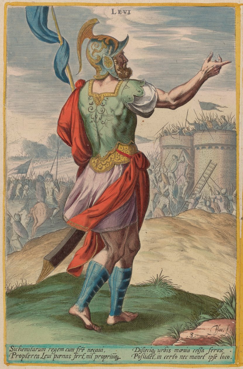 Levi, c. 1585. av Johann Sadeler I