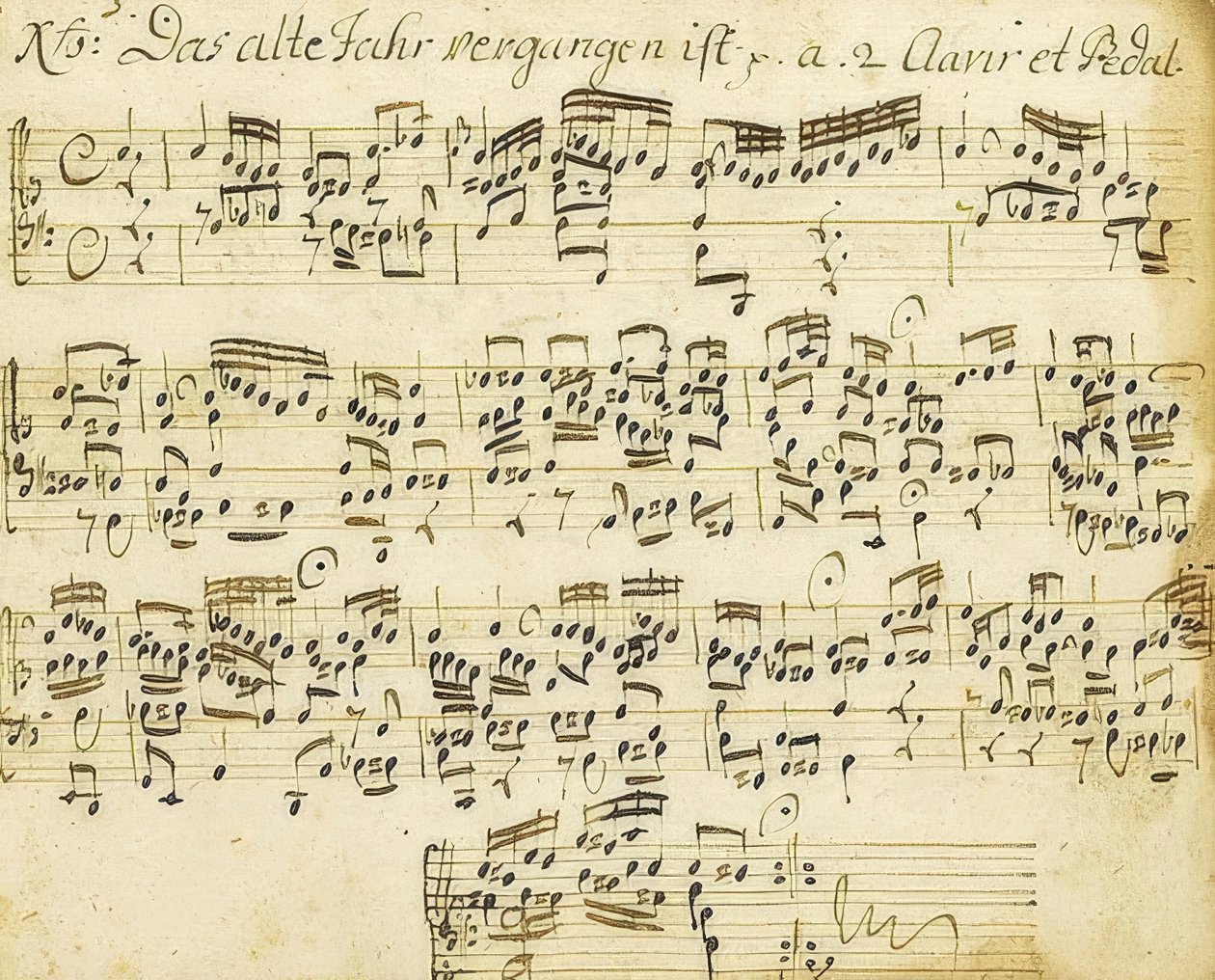 Orgelkoral preludium. Fra den lille orgelboka. 1713-1716 av Johann Sebastian Bach