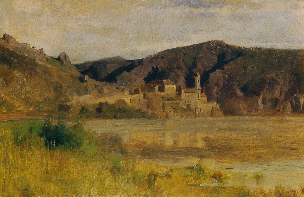Utsikt over Durnstein av Johann  Till der Jüngere