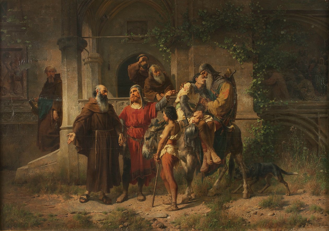 Hjemvendte korsfarere av Johann  Till der Jüngere