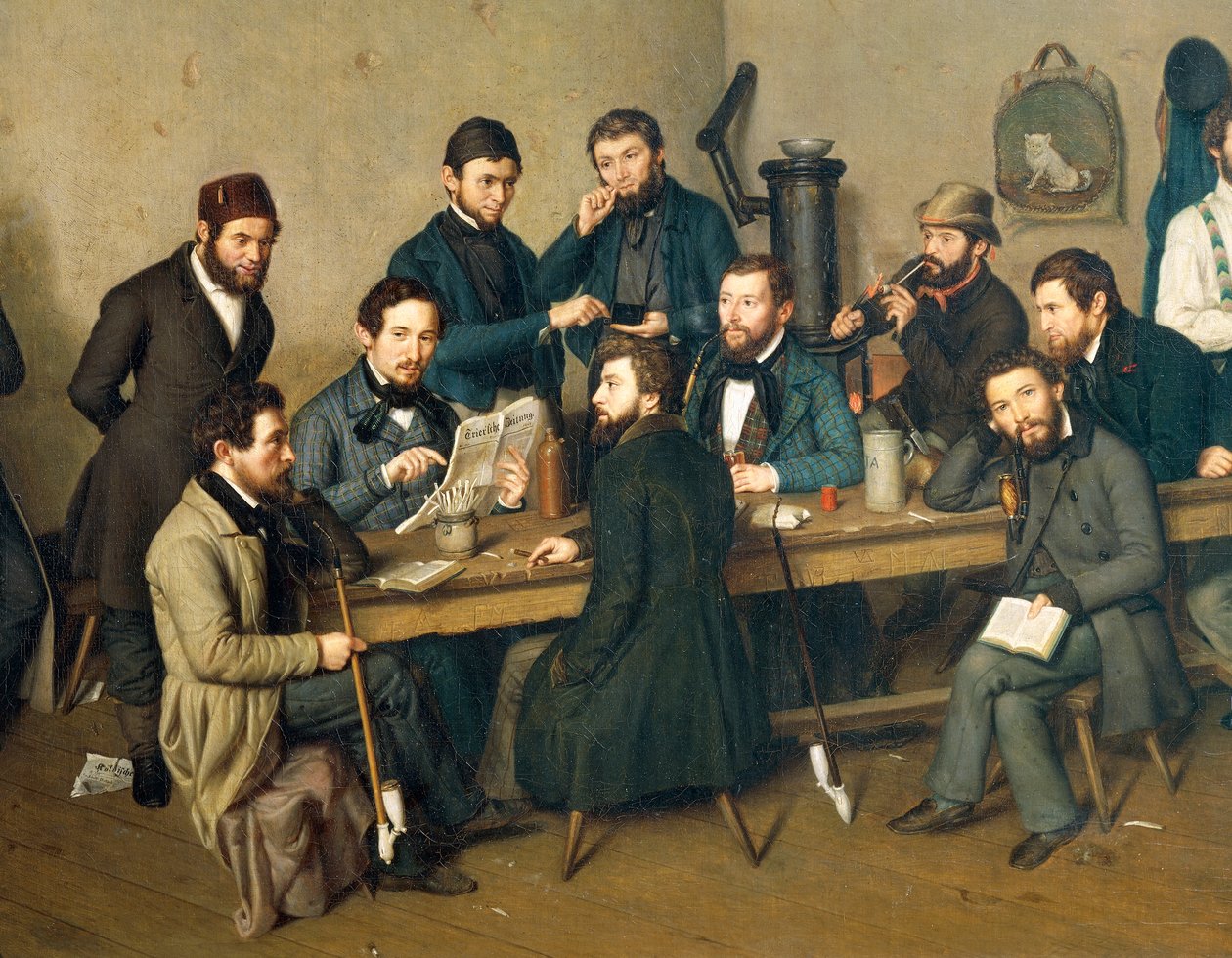 Arresterte revolusjonister i Trier (detaljer, se 627261) av Johann Velten