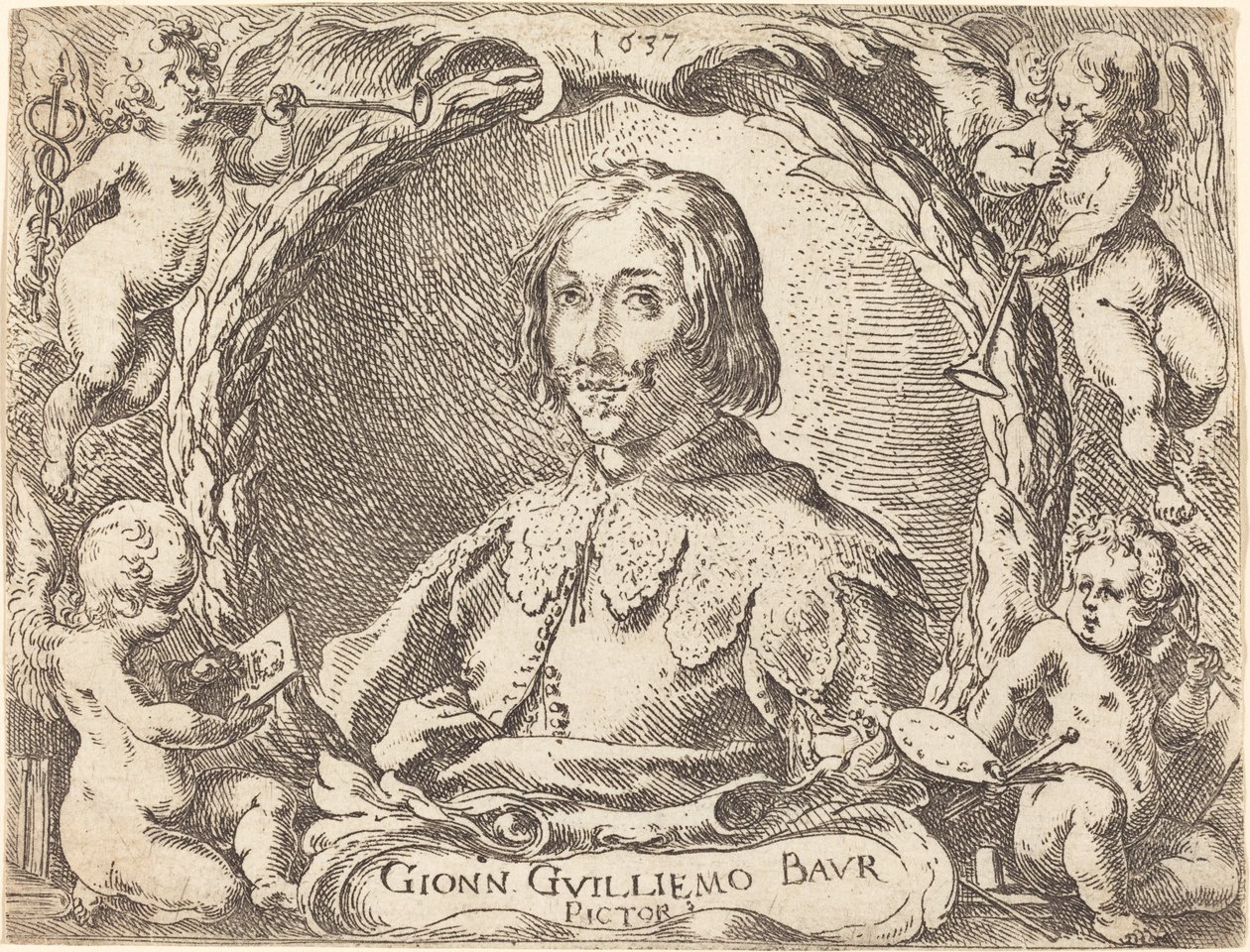 Lukker fra forskjellige kamper (Frontispice) av Johann Wilhelm Baur