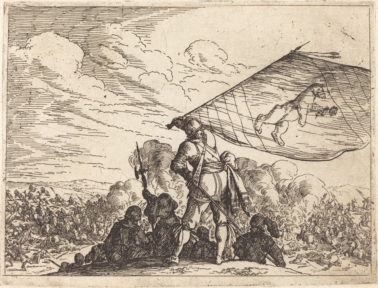 Innfall av ulike kamper av Johann Wilhelm Baur