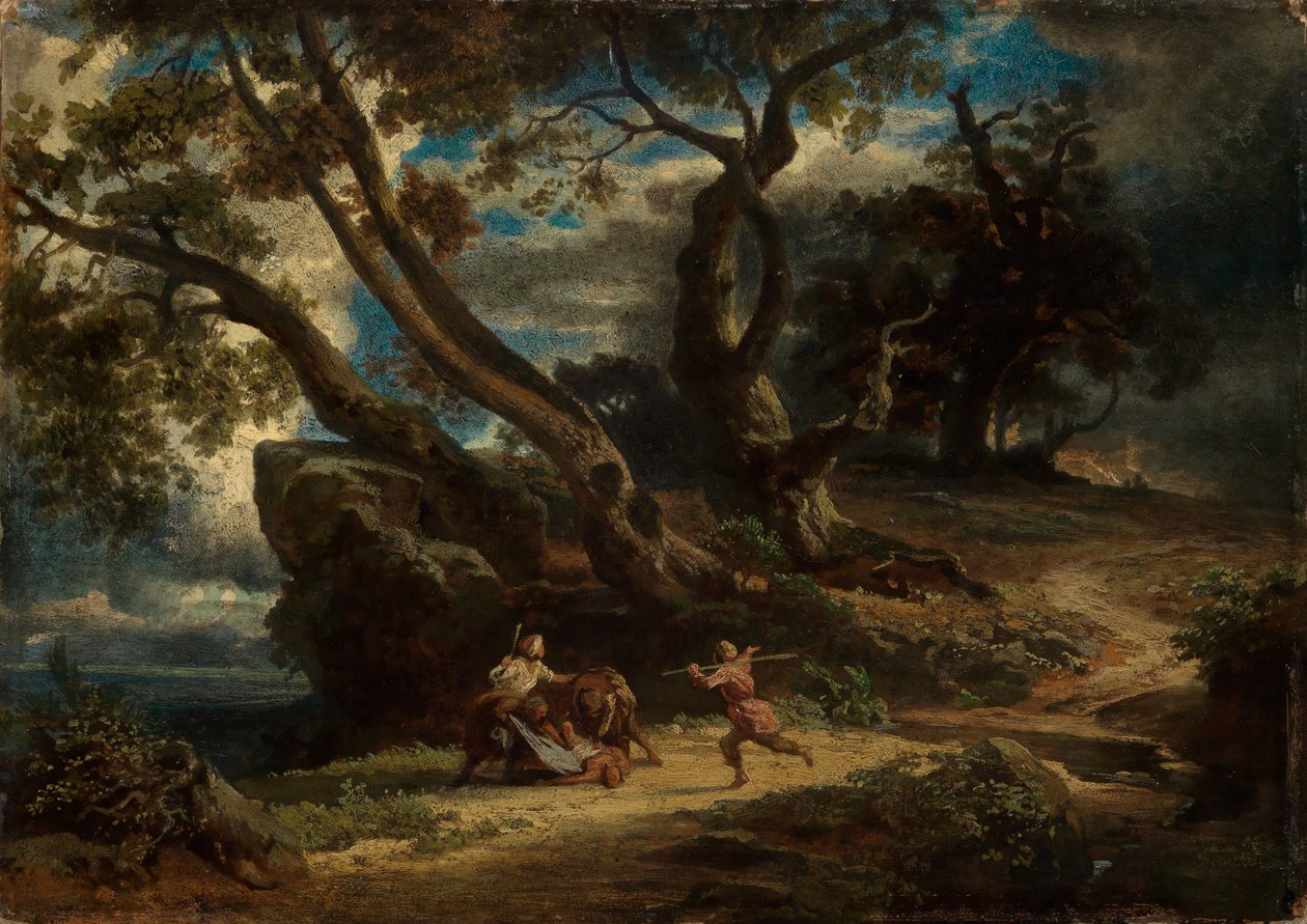 Overfallet av Johann Wilhelm Schirmer