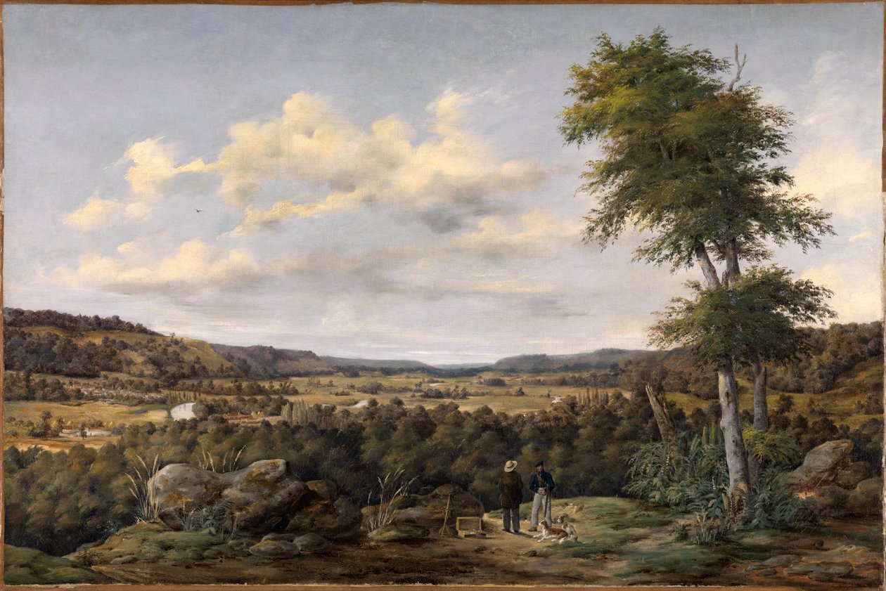 Landskap i Belgia av Johann Wilhelm Schirmer