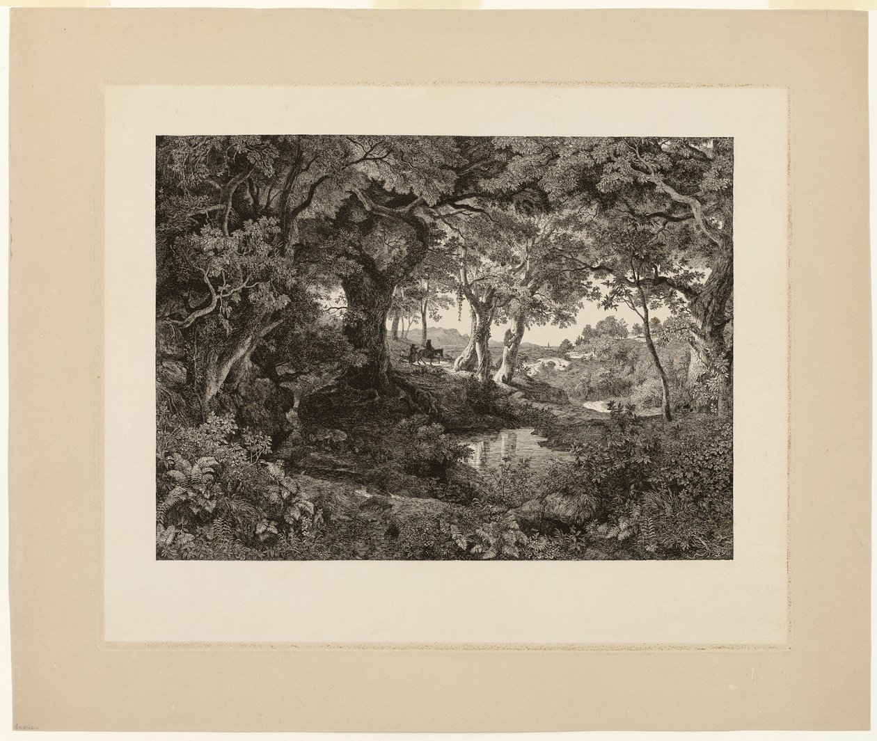 Det store italienske landskapet av Johann Wilhelm Schirmer