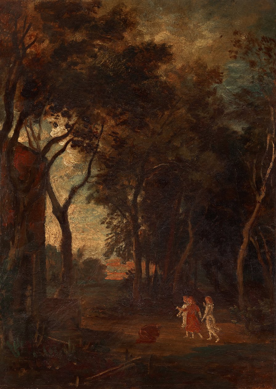 Løftet i Mamres lund av Johann Wilhelm Schirmer