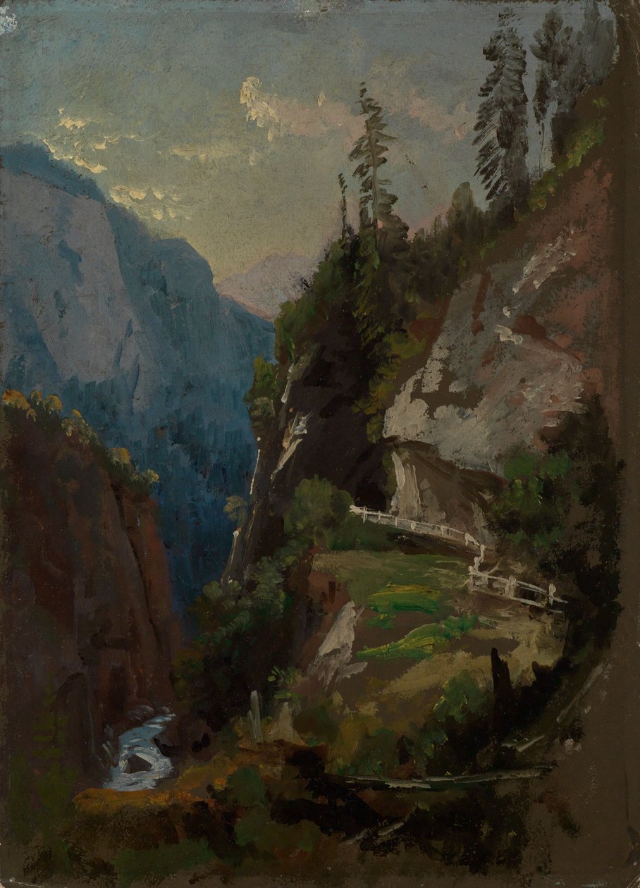 Via Mala av Johann Wilhelm Schirmer