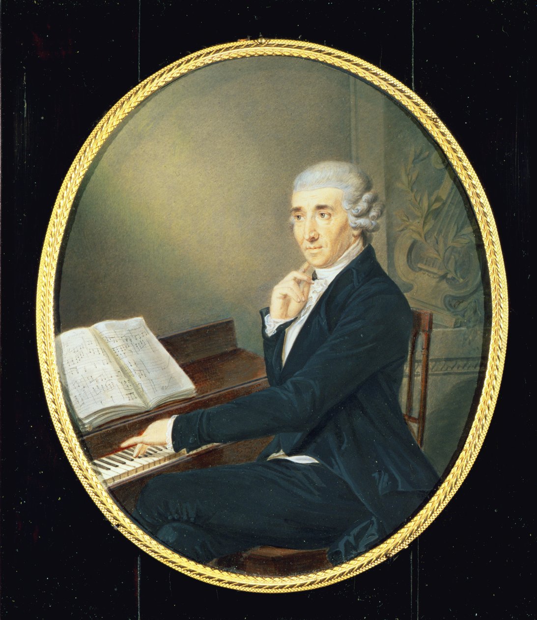 Joseph Haydn ca. 1795 av Johann Zitterer