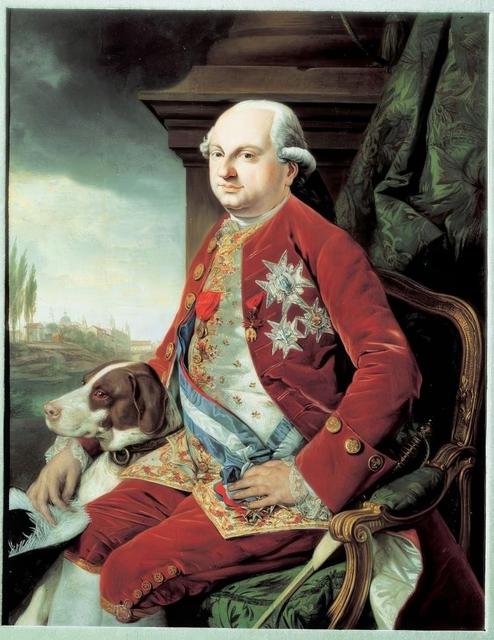 Ferdinand av Bourbon-Parma / Zoffany av Johan Joseph Zoffany