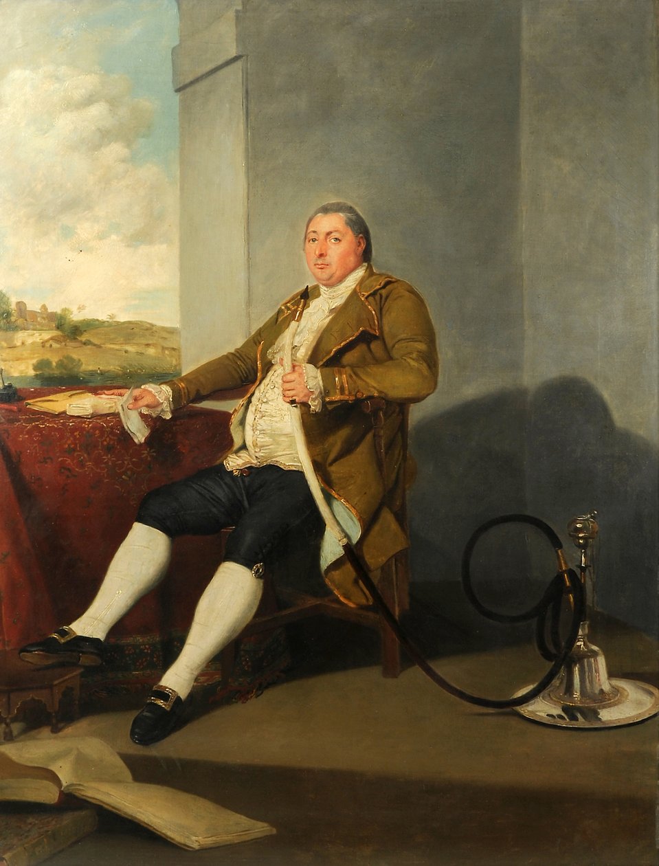James Graham fra Barrock Park og Rickerby, 1786 av Johan Joseph Zoffany