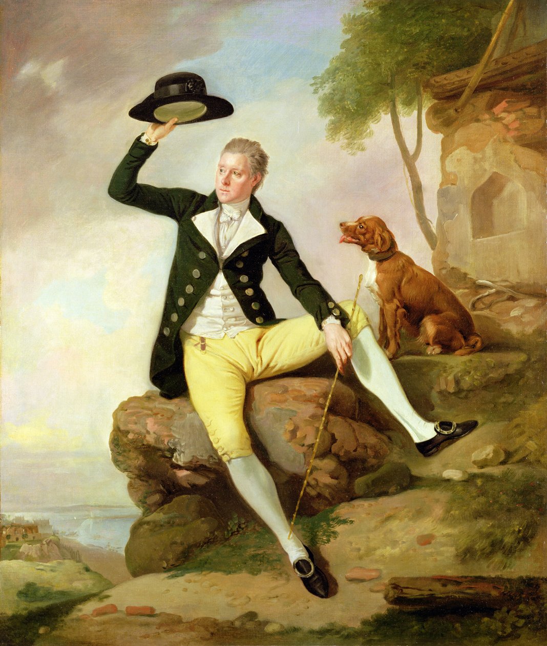 Patrick Heatly, ca. 1783-87 (olje på lerret) av Johann Zoffany