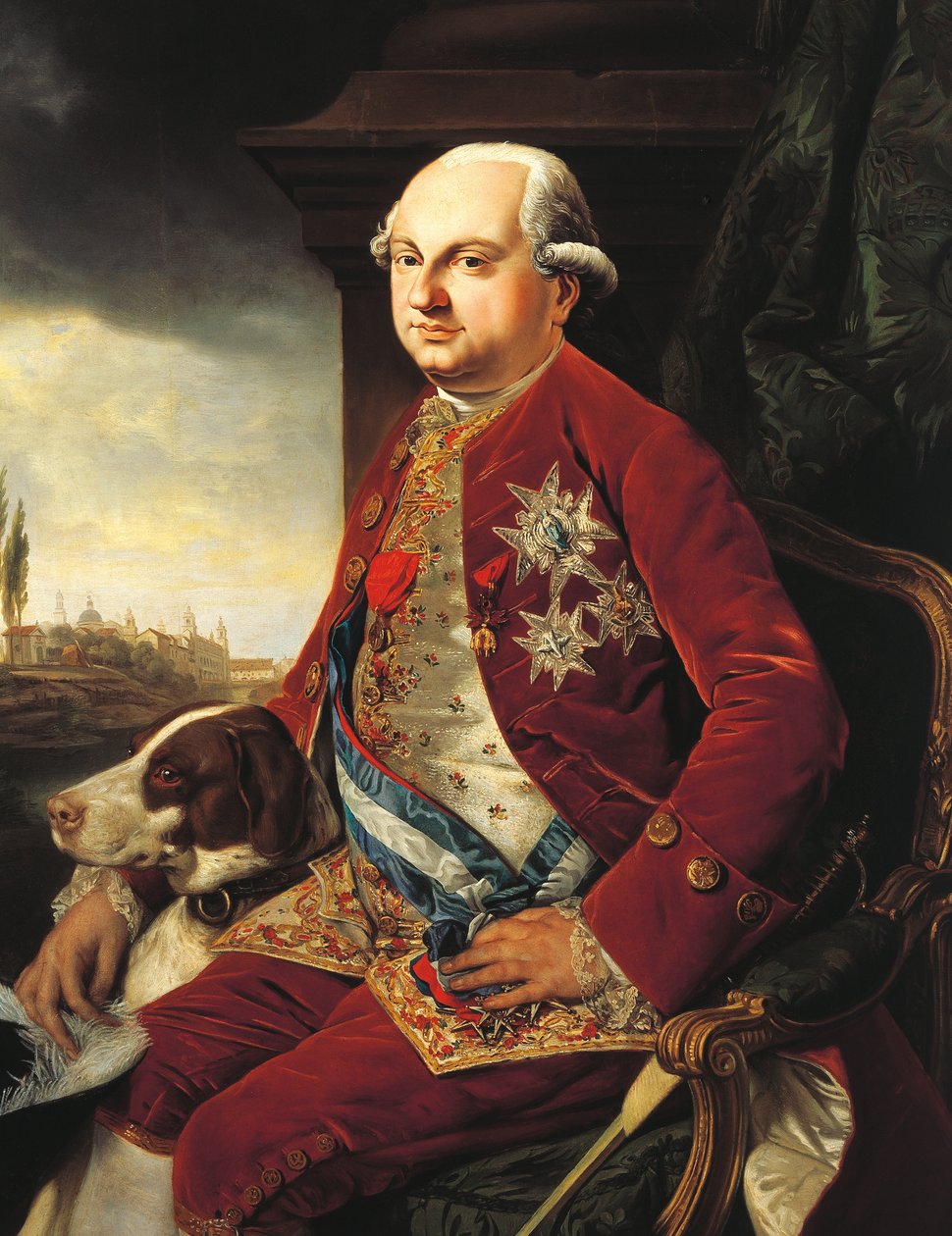 Portrett av Ferdinand, hertugen av Parma (Parma av Johann Zoffany