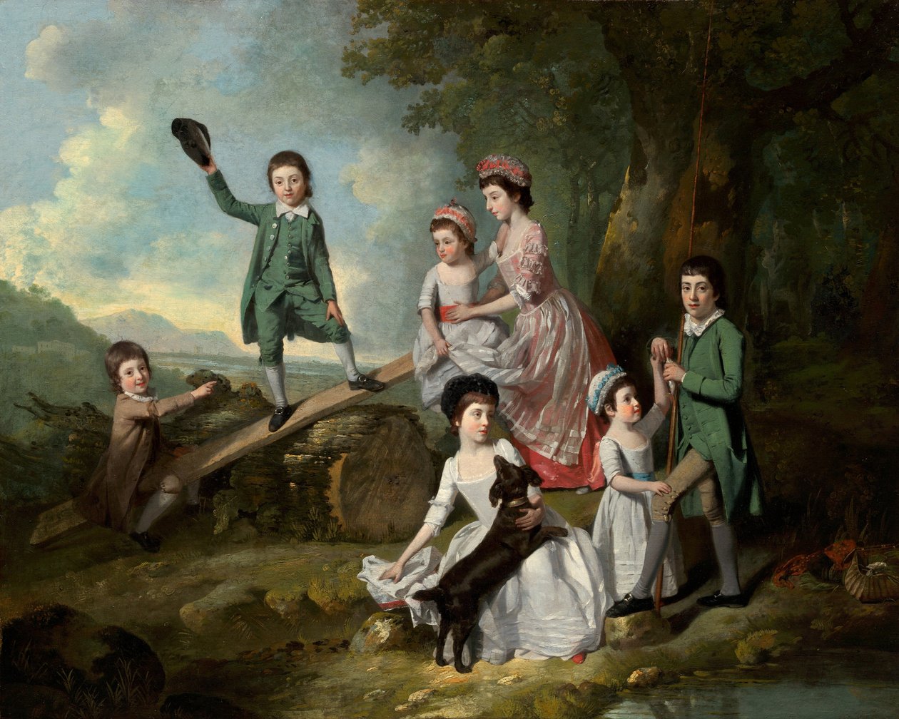 Lavie-barna av Johann Zoffany