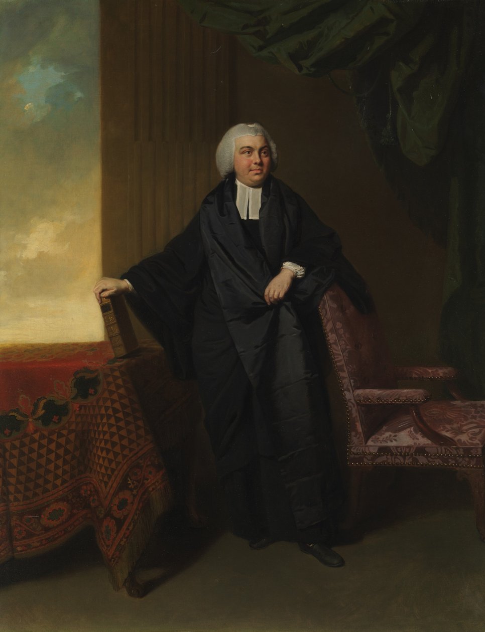 Pastor Philip Cocks 1735-1797, slutten av 1760-tallet. av Johan Joseph Zoffany