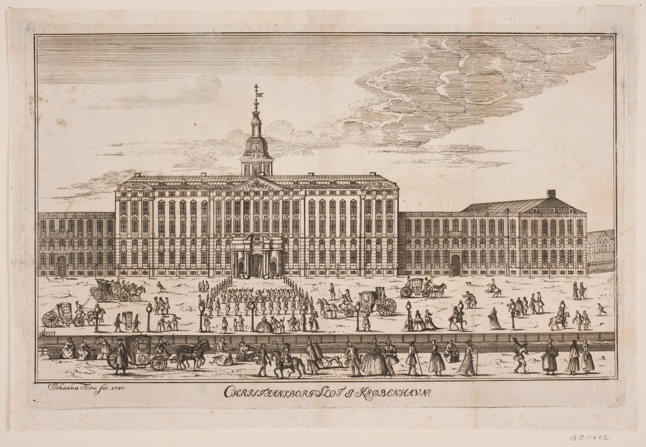 Christiansborg slott av Johanna Fosie