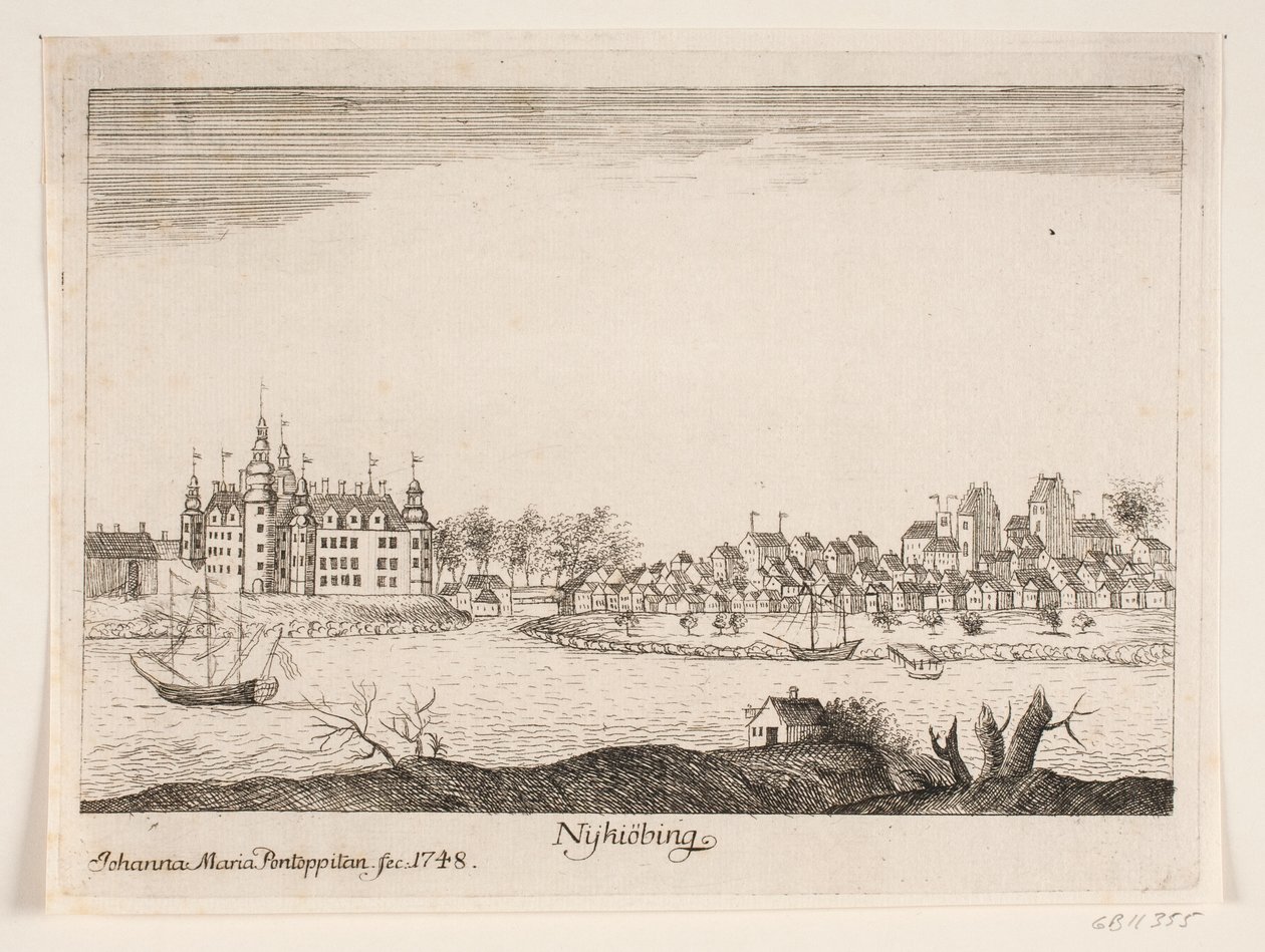 Nykøbing slott, Falster av Johanna Maria Pontoppidan