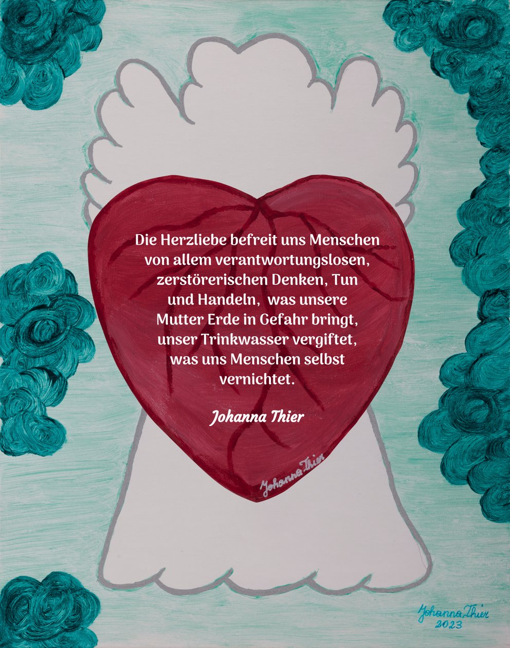 Beskyttende engel av Johanna Thier