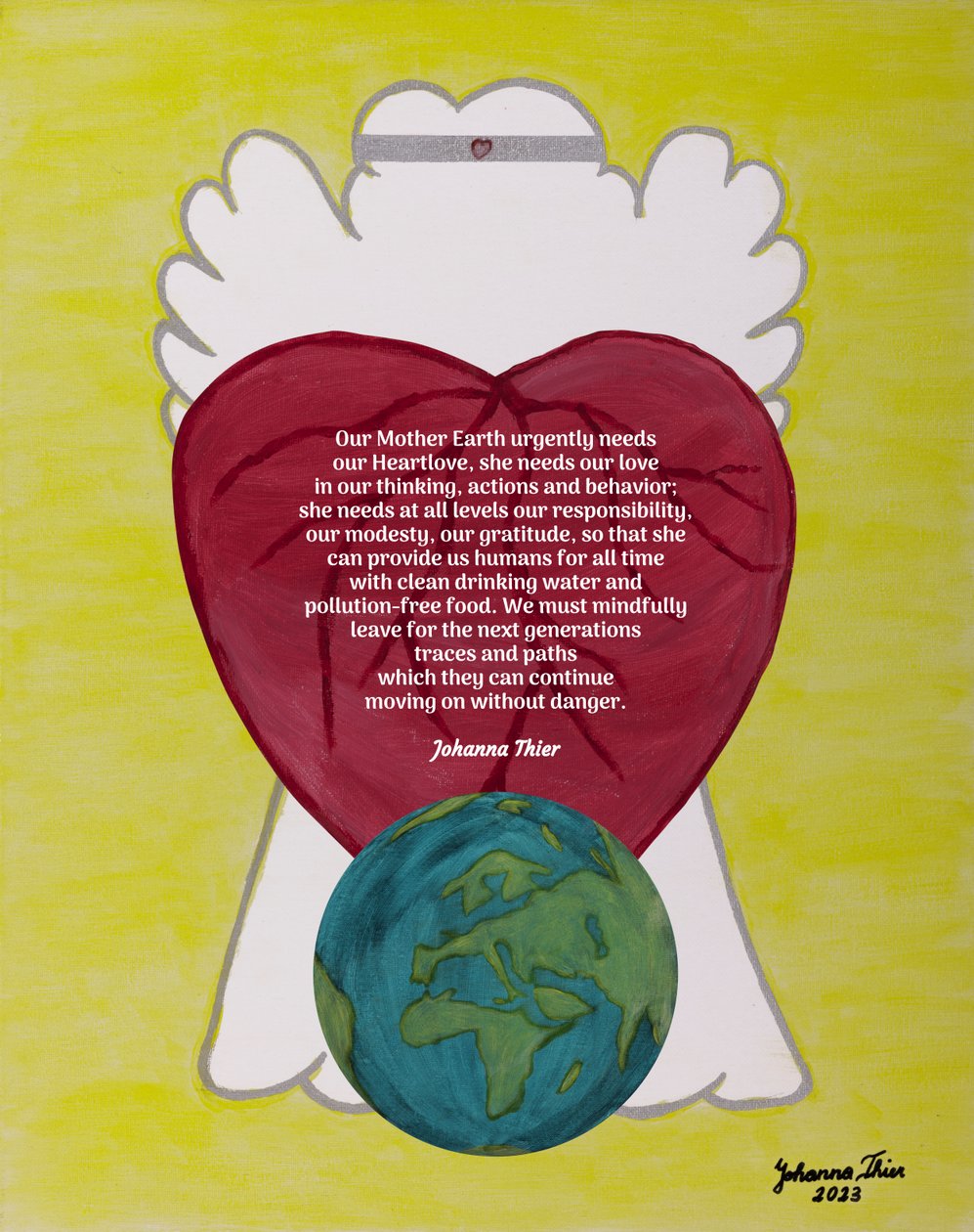 Mindful Angel av Johanna Thier