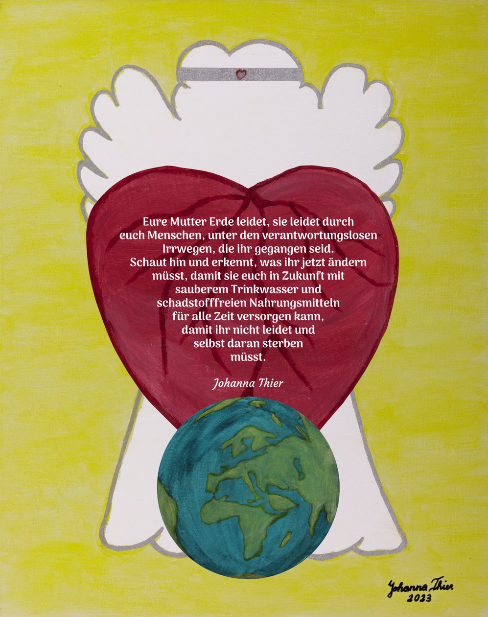 Mother Earth Angel av Johanna Thier