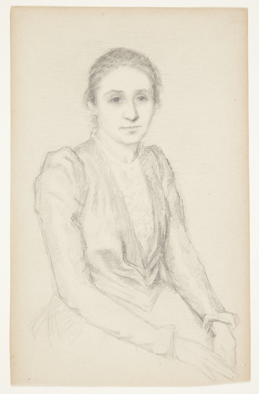 Portrett av Susette Holten av Johanne Krebs
