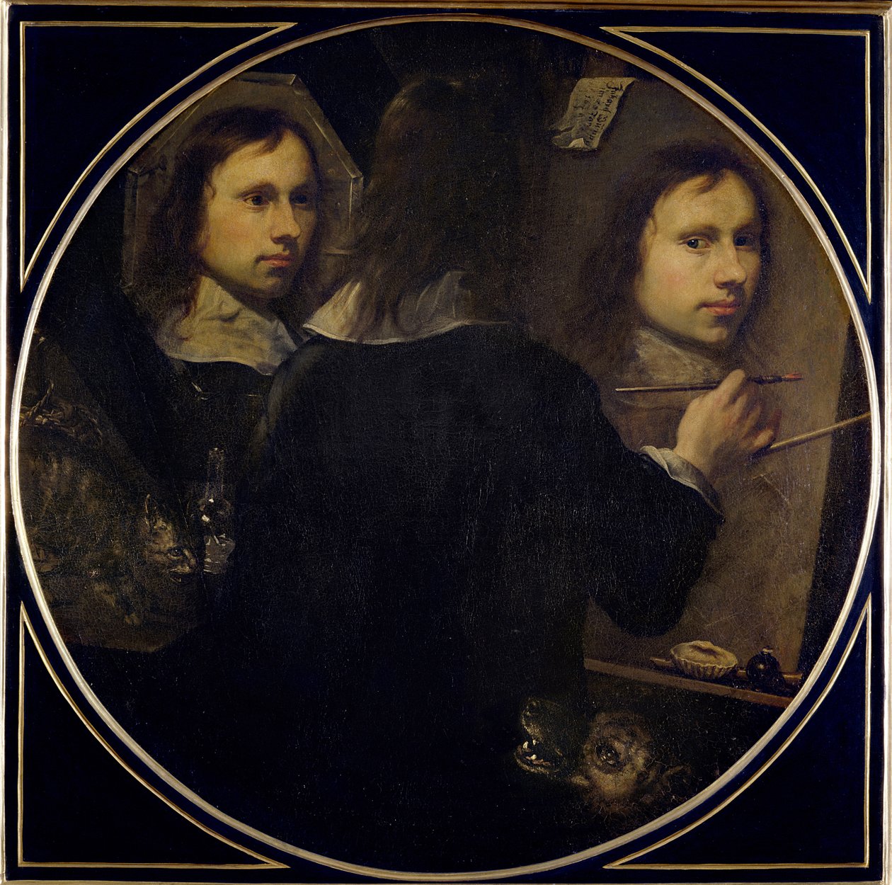 Selvportrett, 1646 av Johannes Gumpp