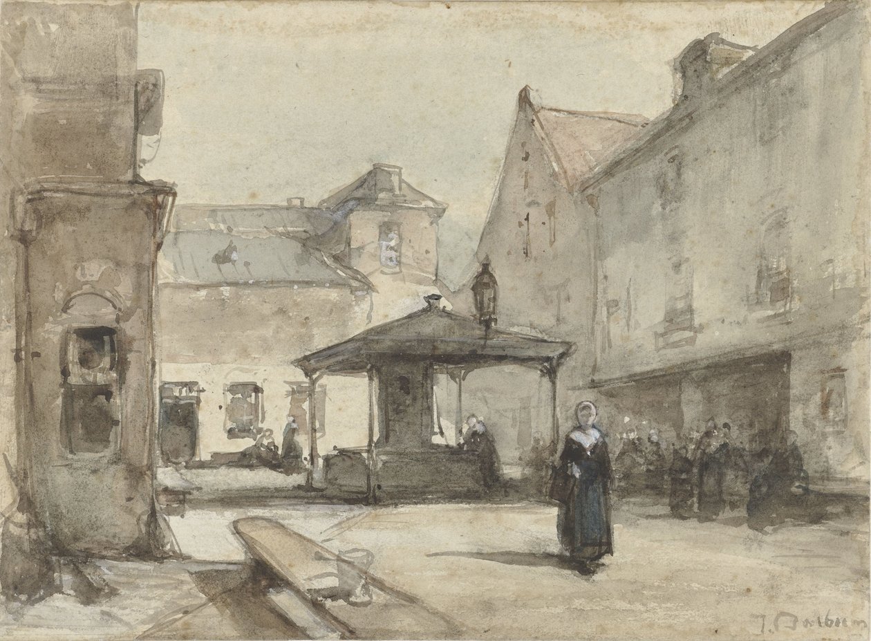 torget av Johannes Bosboom