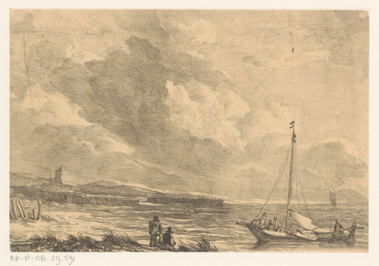 Seilbåtfester av Johannes Christiaan Schotel