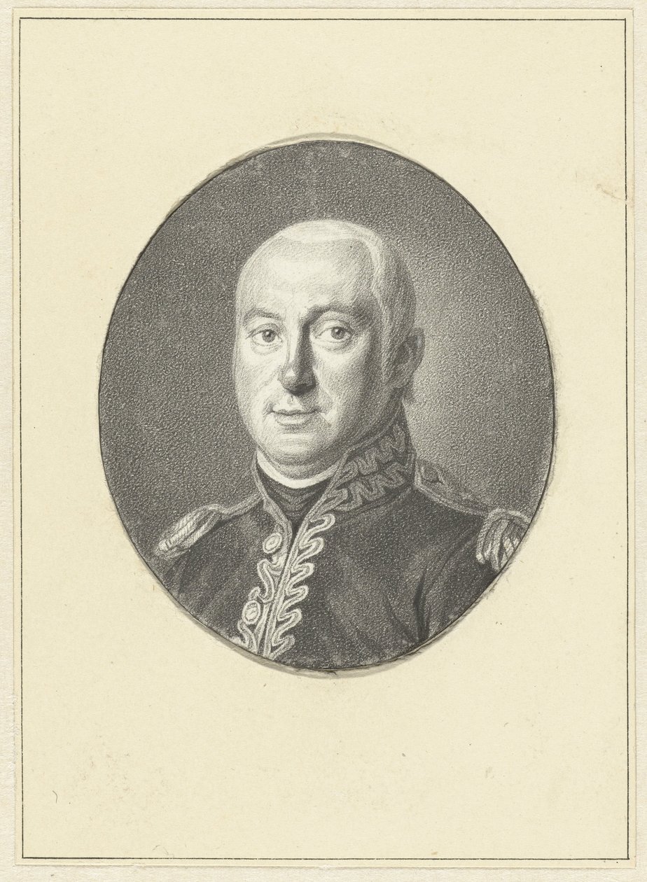 Portrett av admiral Jan Willem de Winter av Johannes Cornelis Mertens
