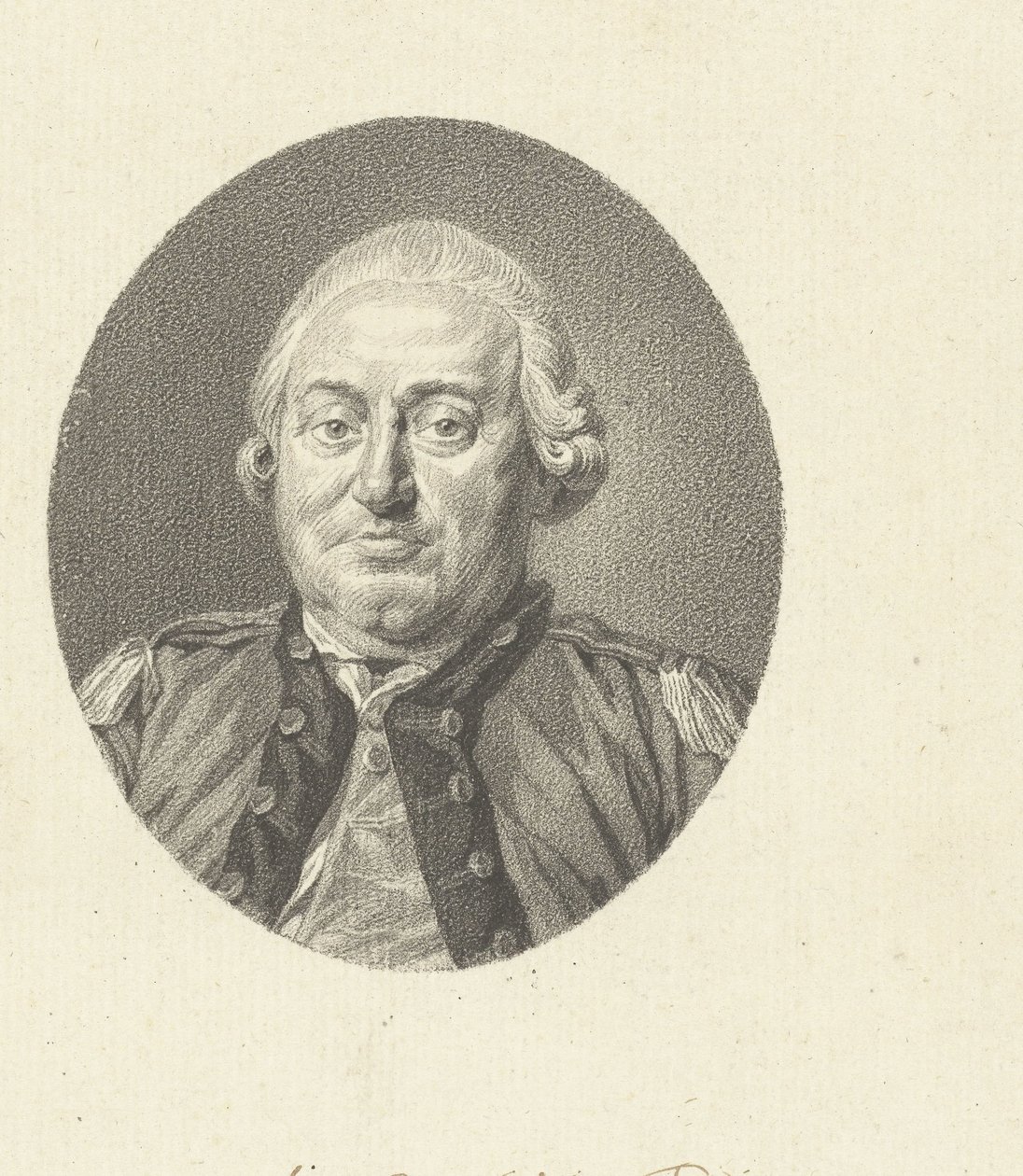 Portrett av ingeniøren Cornelis Reasonableness av Johannes Cornelis Mertens