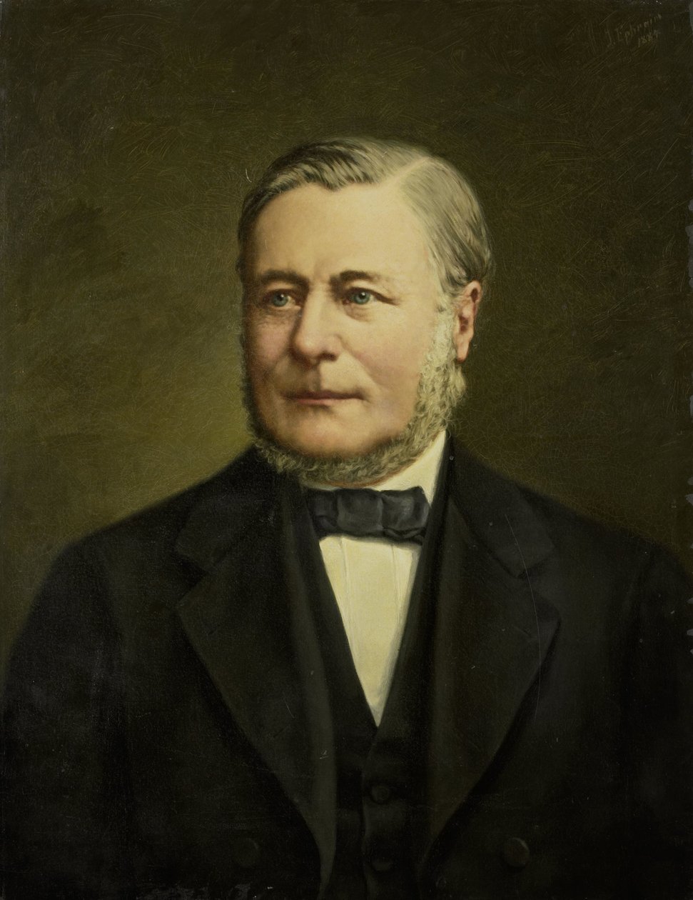 Portrett av Pieter Hendrik van Gelder (1822-1883) av Johannes Ephraim